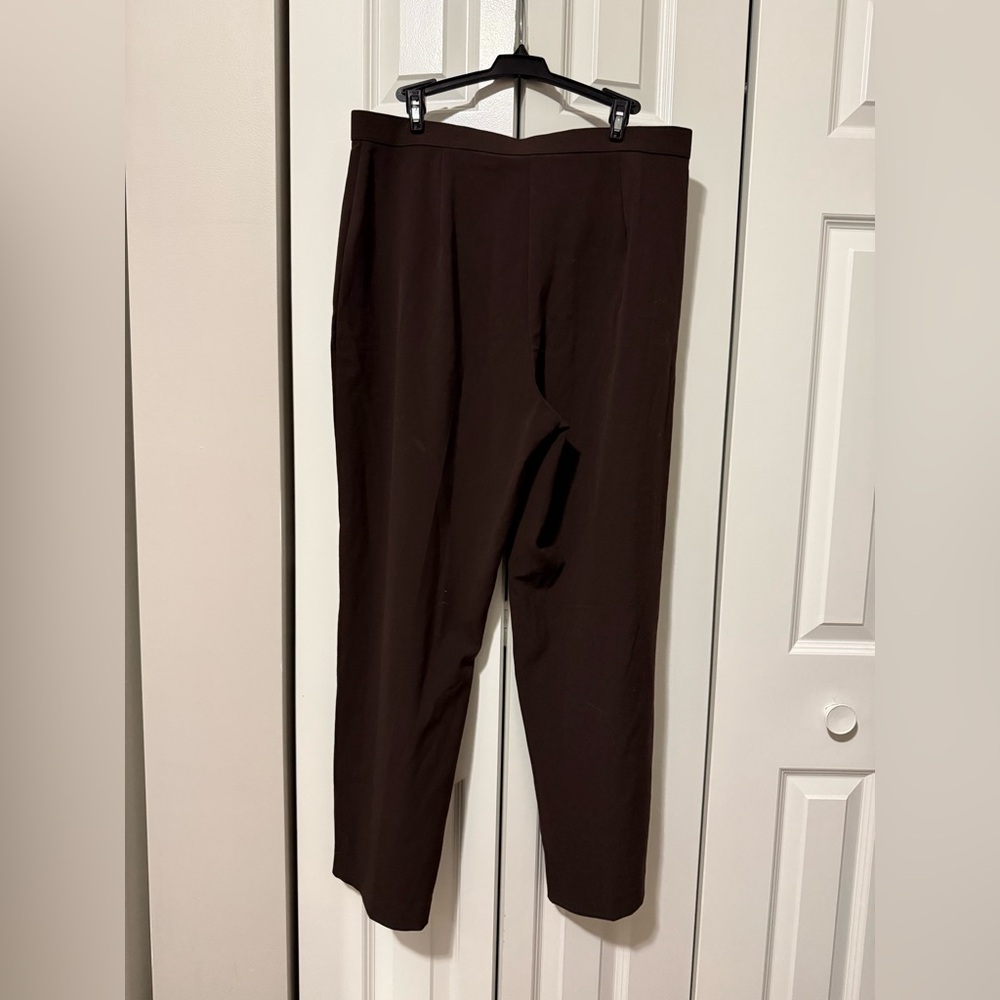 Brown Trouser Slacks - Size 14S - Picture 7 of 7